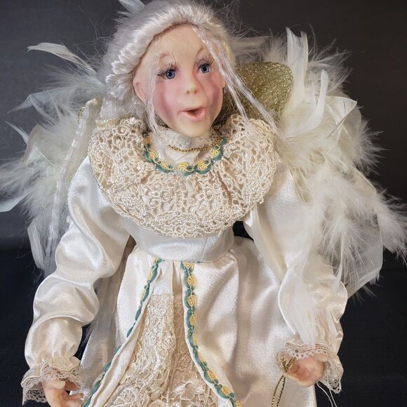 Giftcraft Other - Beautiful Jacqueline Kent Prosperity Angel Doll 20" Poseable GiftCraft 2006 RARE